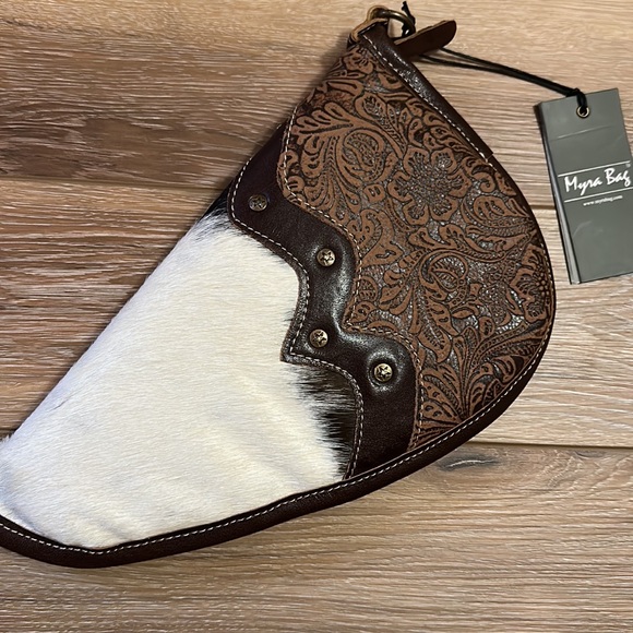 Myra Bag Accessories Nwt Myra Tooled Leather Pistol Passed Case